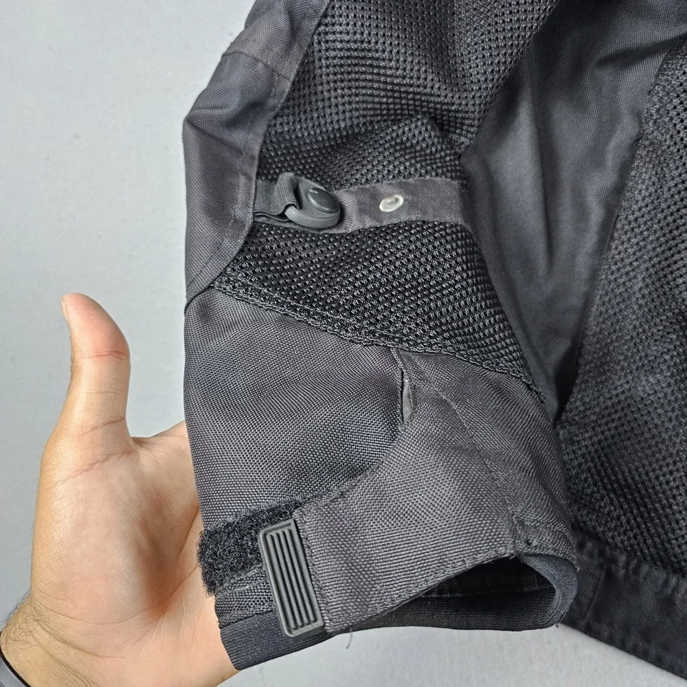 BILT Motorcycle Jacket Mens Medium Black BLM 3 Armored Mesh Textile Padded Moto
